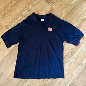 Delirium Tremens Beer Men’s‎ Navy Blue Polo Golf Shirt XL